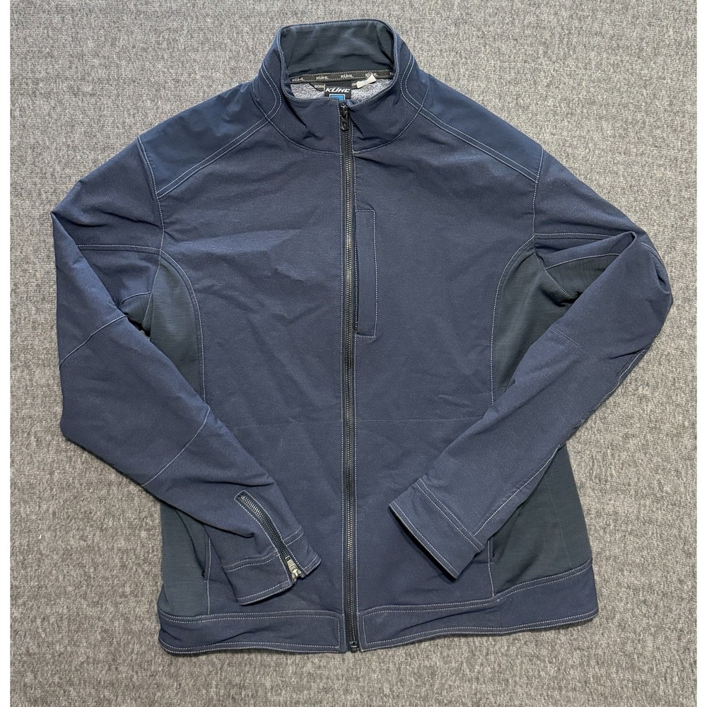Kuhl Klash Jacket Mens Full Zip Softshell Stretch Water Resistant Gorp 1067
